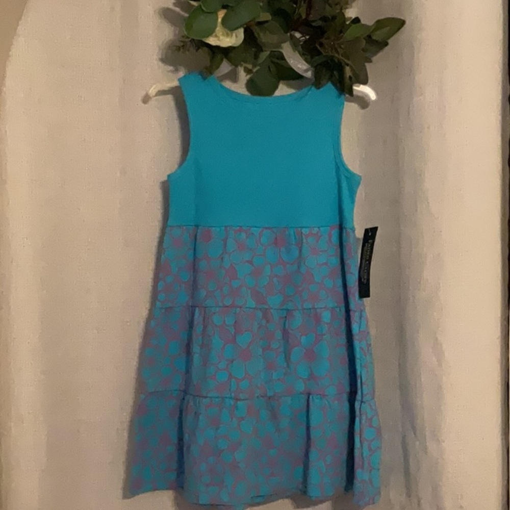 New with tags faded glory girl dress size 4 made with organic cotton